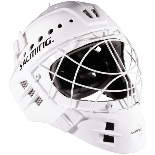 Salming Phoenix Elite Maalivahdin Kypärä, Valkoinen ryhmässä ULKOPELIT / Salibandy / Maalivahdin varusteet @ Spelexperten (1149429-0707-0ONE)