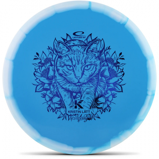 Latitude 64° Gold Orbit Claymore Kristin Lätt Team Series 2025 Turquoise White ryhmässä ULKOPELIT / Disc Golf & frisbee / Midrange @ Spelexperten (115707)