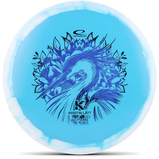 Latitude 64° Gold Orbit Saint Pro Kristin Lätt Team Series 2025 Turquoise White ryhmässä ULKOPELIT / Disc Golf & frisbee / Fairway Drivers @ Spelexperten (115711)