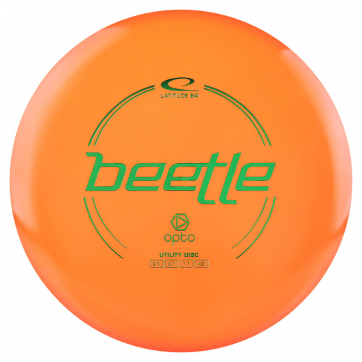 Latitude 64° Opto Beetle Orange ryhmässä ULKOPELIT / Disc Golf & frisbee / Frisbee @ Spelexperten (115719)
