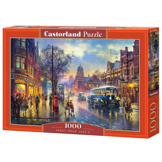Castorland - Abbey Road 1930’s 1000 Palaa ryhmässä PALAPELIT / 1000 palaa @ Spelexperten (116734)