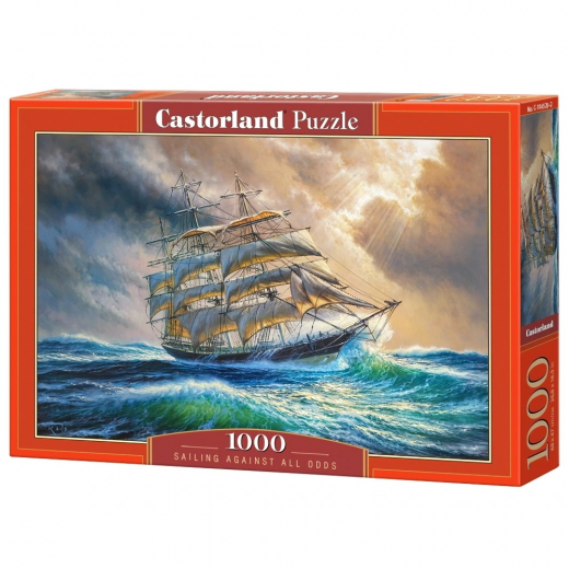 Castorland - Sailing Against All Odds 1000 Palaa ryhmässä PALAPELIT / 1000 palaa @ Spelexperten (116741)