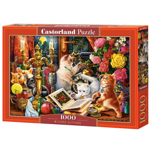 Castorland - Wizard Kittens 1000 Palaa ryhmässä PALAPELIT / Castorland @ Spelexperten (116772)