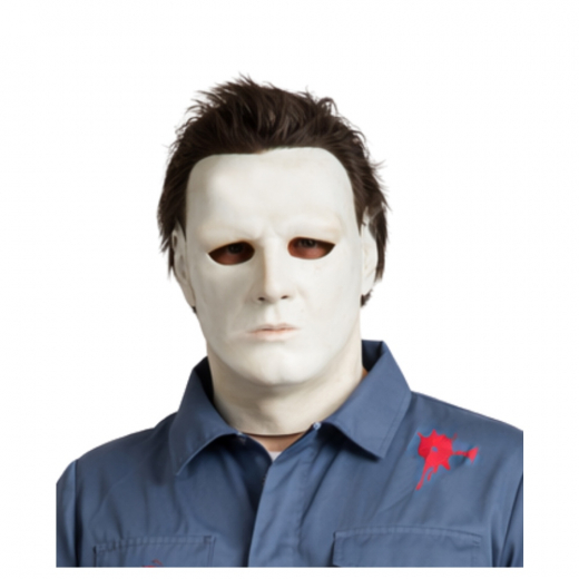 Movie Style Horror Mask With Hair ryhmässä LELUT / Naamiaiset / Halloween / Naamiot @ Spelexperten (1190017)