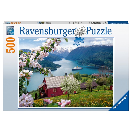 Ravensburger Landscape 500 Palaa ryhmässä PALAPELIT / < 750 palaa @ Spelexperten (12000208)