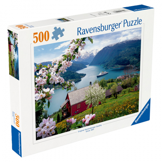 Ravensburger: Scandinavian Idyll 500 Palaa ryhmässä PALAPELIT / < 750 palaa @ Spelexperten (12000208)