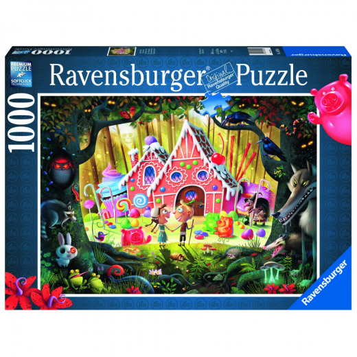 Ravensburger: Hansel and Gretel 1000 Palaa ryhmässä PALAPELIT / 1000 palaa @ Spelexperten (12000415)