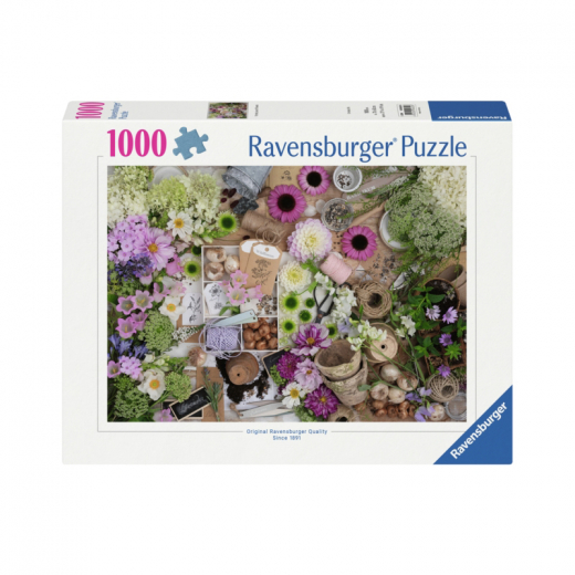 Ravensburger - Magnificent Flower Love 1000 Palaa ryhmässä PALAPELIT / 1000 palaa @ Spelexperten (12000620)