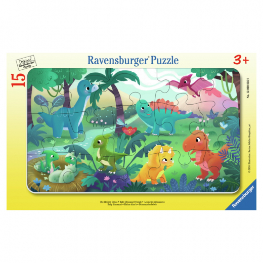 Ravensburger: Dinosauruksen ystävät 15 Palaa ryhmässä PALAPELIT / Lasten palapelit @ Spelexperten (12000856)