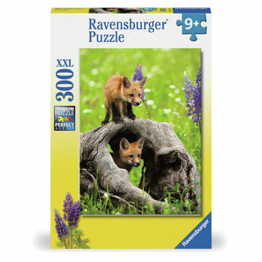Ravensburger: Curious Foxes 300 XXL Palaa ryhmässä PALAPELIT / Lasten palapelit @ Spelexperten (12000871)