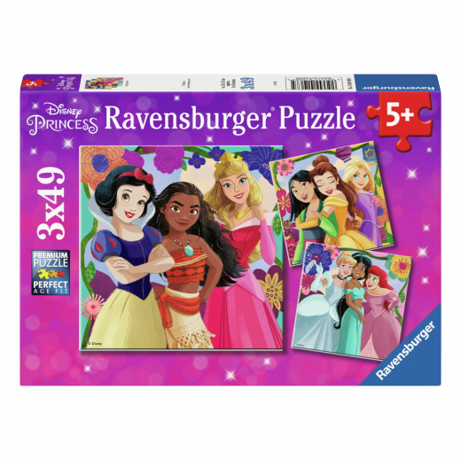 Ravensburger: Disney Princess 3x49 Palaa ryhmässä PALAPELIT / Lasten palapelit @ Spelexperten (12001068)