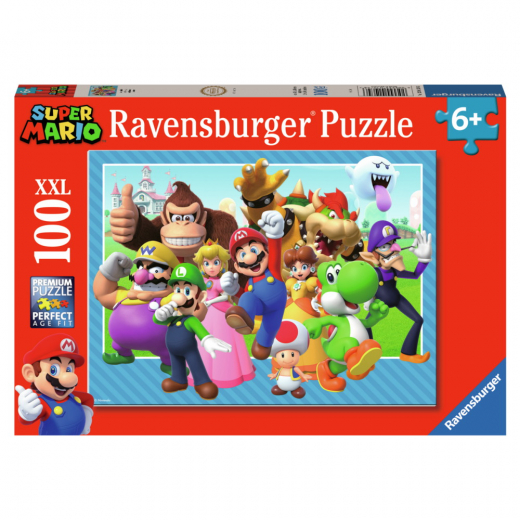 Ravensburger: Super Mario 100 XXL Palaa ryhmässä PALAPELIT / Lasten palapelit @ Spelexperten (12001074)