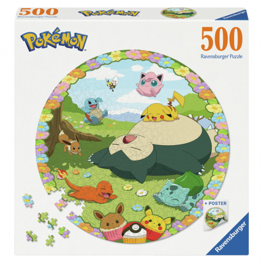 Ravensburger: Blooming Pokémon 500 Palaa ryhmässä PALAPELIT / < 750 palaa @ Spelexperten (12001131)