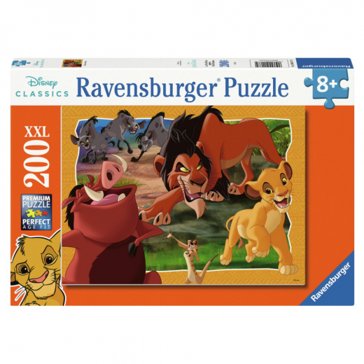 Ravensburger: Lion King 200 XXL Palaa ryhmässä PALAPELIT / Lasten palapelit @ Spelexperten (12001177)