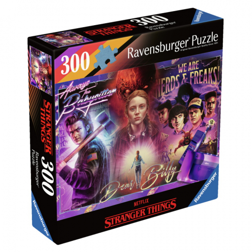 Ravensburger: Stranger Things 300 Palaa ryhmässä PALAPELIT / < 750 palaa @ Spelexperten (12001226)