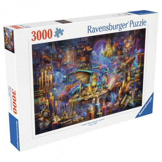 Ravensburger: Dragon's Library 3000 Palaa ryhmässä PALAPELIT / 2000 palaa > @ Spelexperten (12001418)