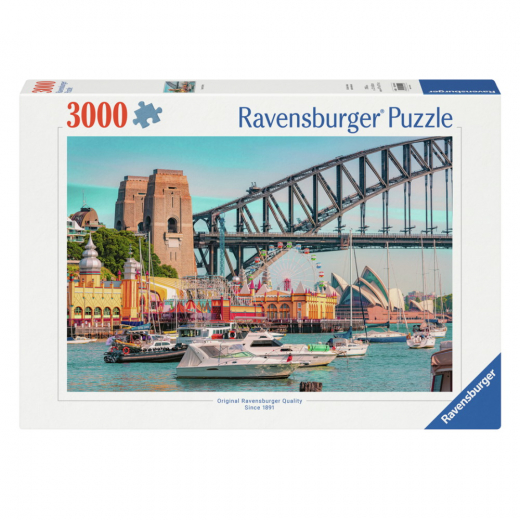 Ravensburger: Secret Sydney 3000 Palaa ryhmässä PALAPELIT / 2000 palaa > @ Spelexperten (12001419)