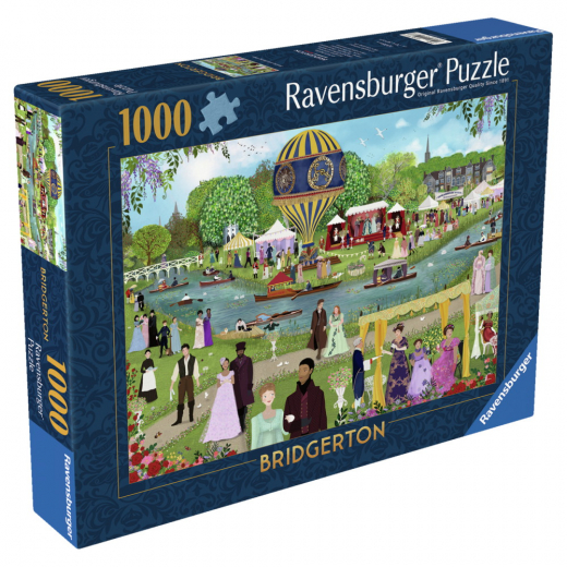 Ravensburger: Bridgerton Seeing and Being Seen 1000 Palaa ryhmässä PALAPELIT / 1000 palaa @ Spelexperten (12001497)
