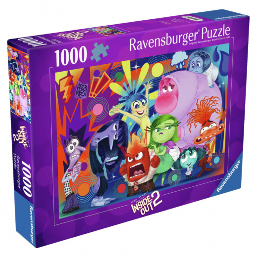 Ravensburger: New emotions at headquarters 1000 Palaa ryhmässä PALAPELIT / 1000 palaa @ Spelexperten (12001537)