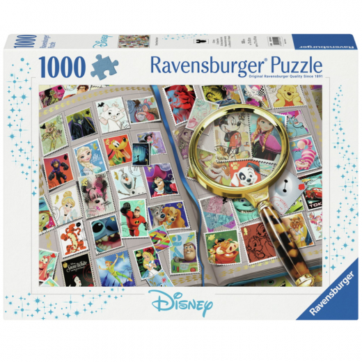 Ravensburger: Disney Stamp Album 1000 Palaa ryhmässä PALAPELIT / 1000 palaa @ Spelexperten (12001555)