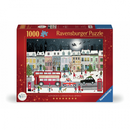 Ravensburger: London's Christmas Spirit 1000 Palaa ryhmässä PALAPELIT / 1000 palaa @ Spelexperten (12001584)