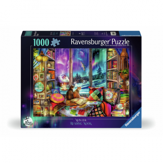 Ravensburger: The Winter Reading Nook 1000 Palaa ryhmässä PALAPELIT / 1000 palaa @ Spelexperten (12001585)