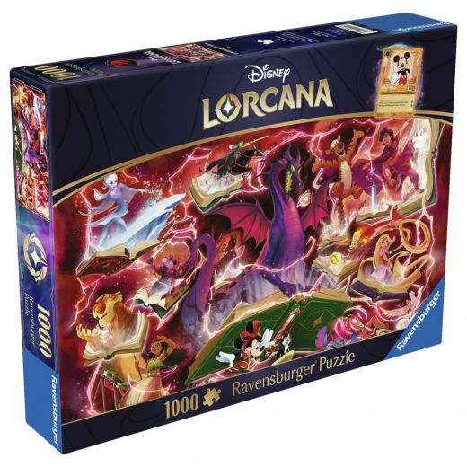 Ravensburger: Disney Lorcana - Glimmers of the Realm: Ruby 1000 Palaa ryhmässä PALAPELIT / 1000 palaa @ Spelexperten (12001624)