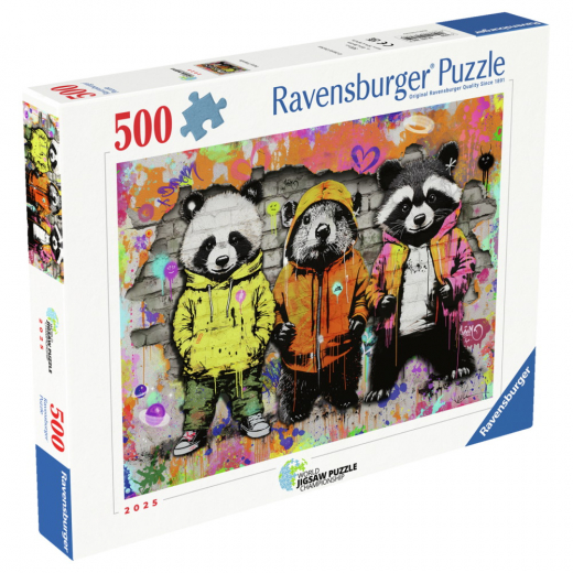 Ravensburger: Furry Friends 500 Palaa ryhmässä PALAPELIT / < 750 palaa @ Spelexperten (12001705)