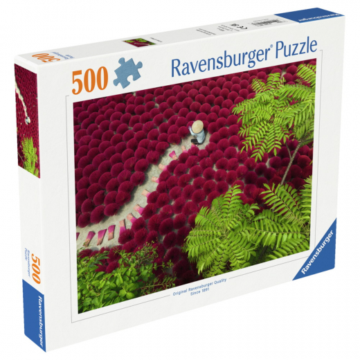 Ravensburger: A Sea of Red 500 Palaa ryhmässä PALAPELIT / < 750 palaa @ Spelexperten (12001707)