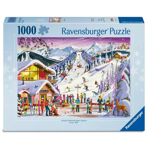 Ravensburger: Slopeside Spirit 1000 Palaa ryhmässä PALAPELIT / 1000 palaa @ Spelexperten (12001719)