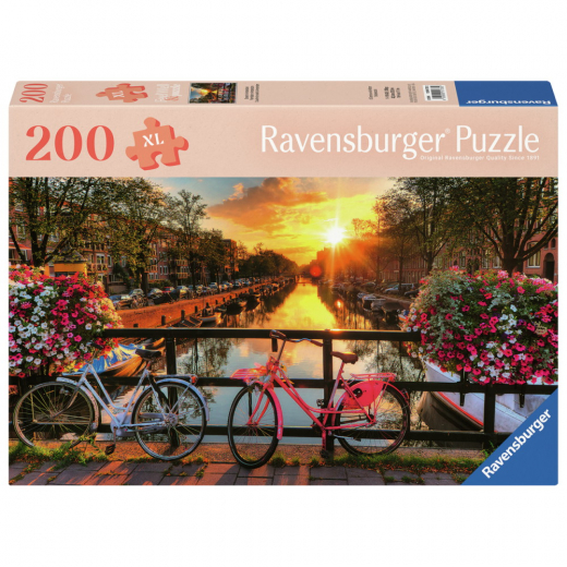 Ravensburger: Sunset in Amsterdam 200 XL Palaa ryhmässä UUTUUDET @ Spelexperten (12001733)