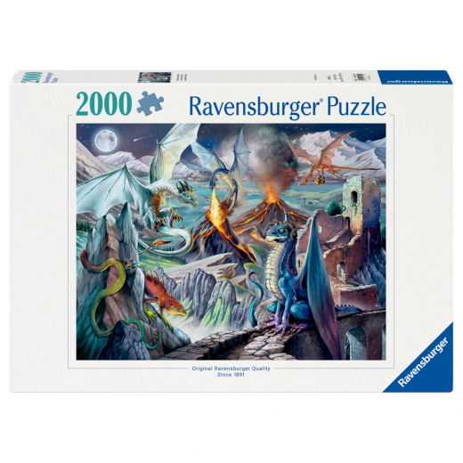 Ravensburger: The Dragon Guardians 2000 Palaa ryhmässä PALAPELIT / 2000 palaa > @ Spelexperten (12001750)
