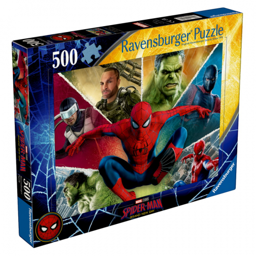 Ravensburger: Marvel Spider-Man Brand New Day 500 Palaa ryhmässä PALAPELIT / < 750 palaa @ Spelexperten (12001892)