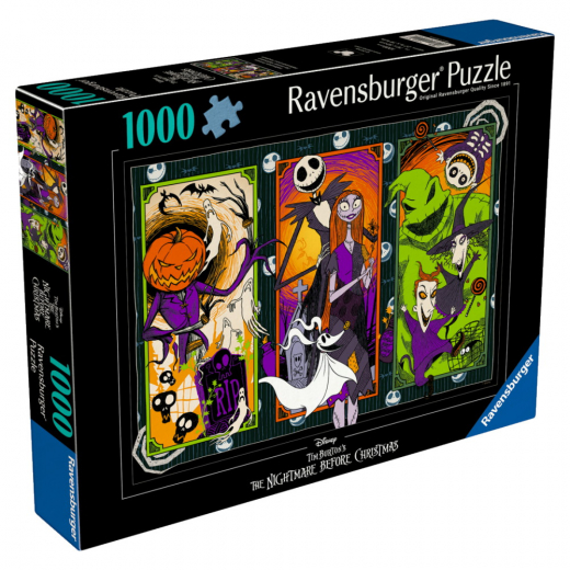 Ravensburger: The Nightmare Before Christmas - Halloween Forever 1000 Palaa ryhmässä UUTUUDET @ Spelexperten (12001929)