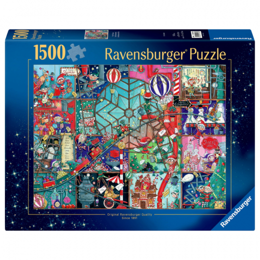 Ravensburger: The Elf Factory 1500 Palaa ryhmässä PALAPELIT / 1500 palaa @ Spelexperten (12001934)