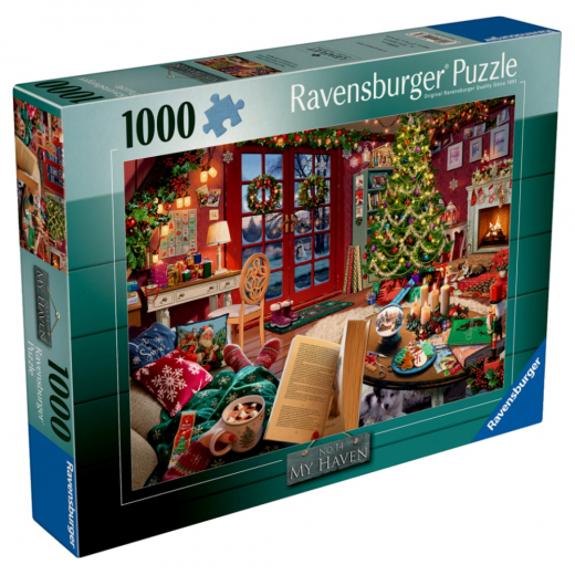 Ravensburger: The Christmas Shed - No.14 My Haven 1000 Palaa ryhmässä PALAPELIT / 1000 palaa @ Spelexperten (12001987)