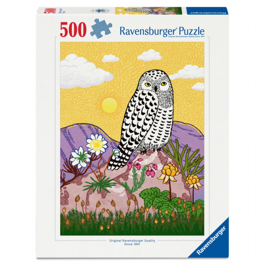 Ravensburger: Snowy Owl 500 Palaa ryhmässä PALAPELIT / < 750 palaa @ Spelexperten (12002020)