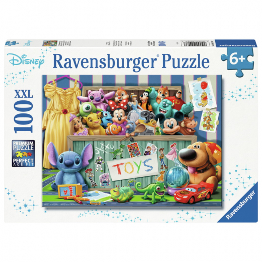 Ravensburger: Disney Pixar Multicharacter 100 Palaa ryhmässä PALAPELIT / Lasten palapelit @ Spelexperten (12004203)