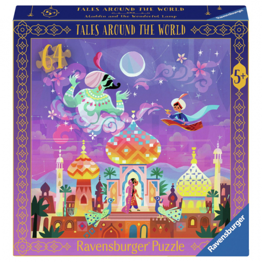 Ravensburger: Aladdin and the Wonderful Lamp 64 Palaa ryhmässä PALAPELIT / Lasten palapelit @ Spelexperten (12004207)