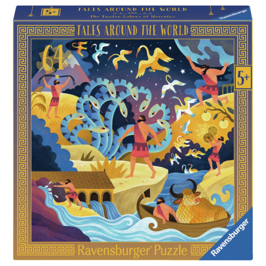 Ravensburger: The Twelve Labors of Hercules 64 Palaa ryhmässä PALAPELIT / Lasten palapelit @ Spelexperten (12004209)