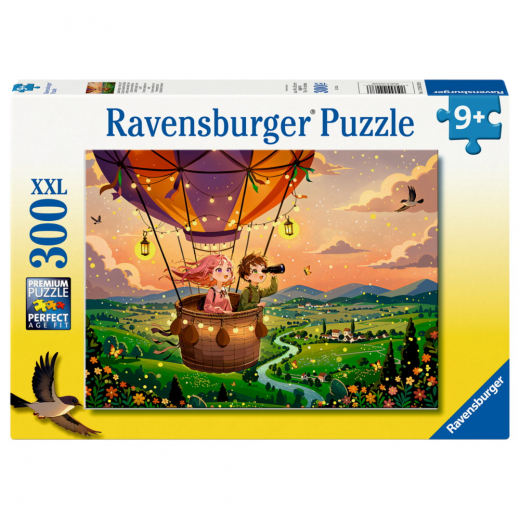 Ravensburger: Cozy Sunset Sky Ride XXL 300 Palaa ryhmässä PALAPELIT / < 750 palaa @ Spelexperten (12004268)