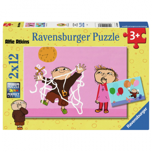 Ravensburger: Playtime with Alfie 2x12 Palaa ryhmässä PALAPELIT / Lasten palapelit @ Spelexperten (12004269)