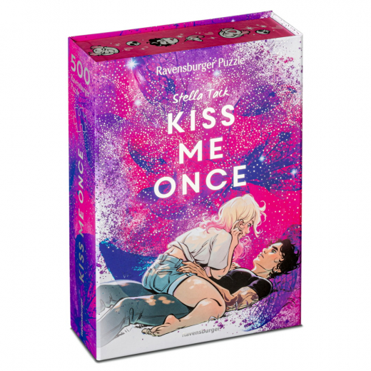 Ravensburger: Kiss Me Once 500 Palaa ryhmässä PALAPELIT / < 750 palaa @ Spelexperten (12004398)