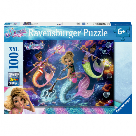 Ravensburger: Mermaid Magic, Magic Powers 100 XXL Palaa ryhmässä PALAPELIT / Lasten palapelit @ Spelexperten (12004748)