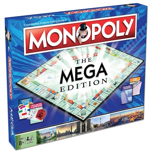Monopoly - The Mega Edition ryhmässä SEURAPELIT / Perhepelit @ Spelexperten (120278)