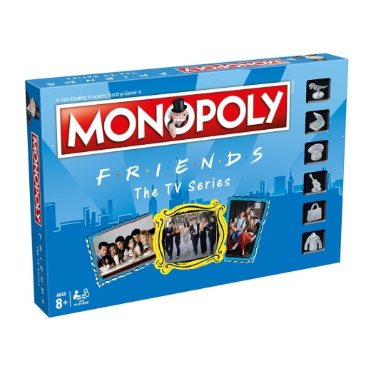 Monopoly: Friends ryhmässä SEURAPELIT / Perhepelit @ Spelexperten (120279)