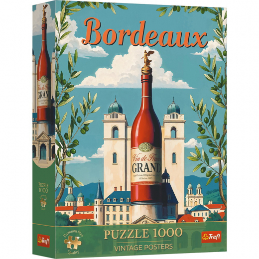 Trefl Palapeli: Bordeaux 1000 Palaa ryhmässä PALAPELIT / Trefl @ Spelexperten (12135)