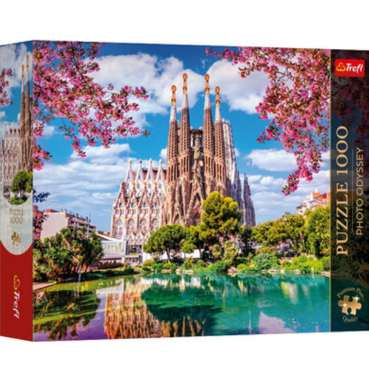 Trefl Pussel Sagrada Familia 1000 Bitar  ryhmässä PALAPELIT / Trefl @ Spelexperten (12137)