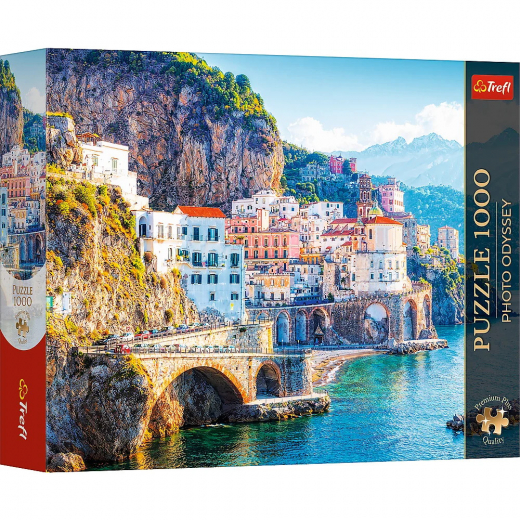 Trefl Puzzle Amalfi Campania Italy 1000 Pcs ryhmässä PALAPELIT / Trefl @ Spelexperten (12138)