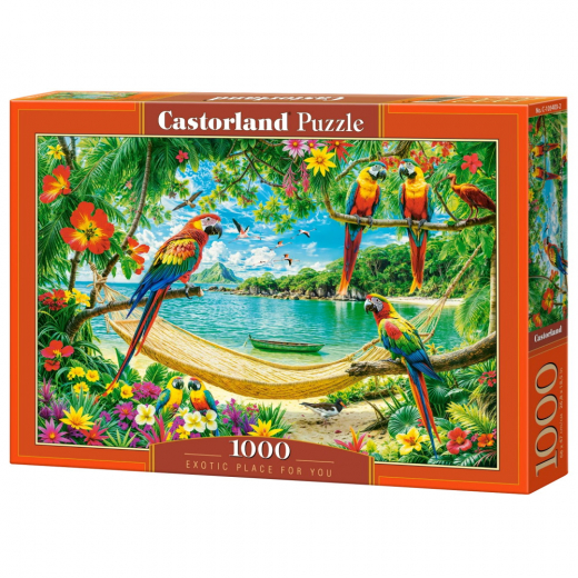 Castorland - Exotic Place For You 1000 Palaa ryhmässä PALAPELIT / 1000 palaa @ Spelexperten (124023)